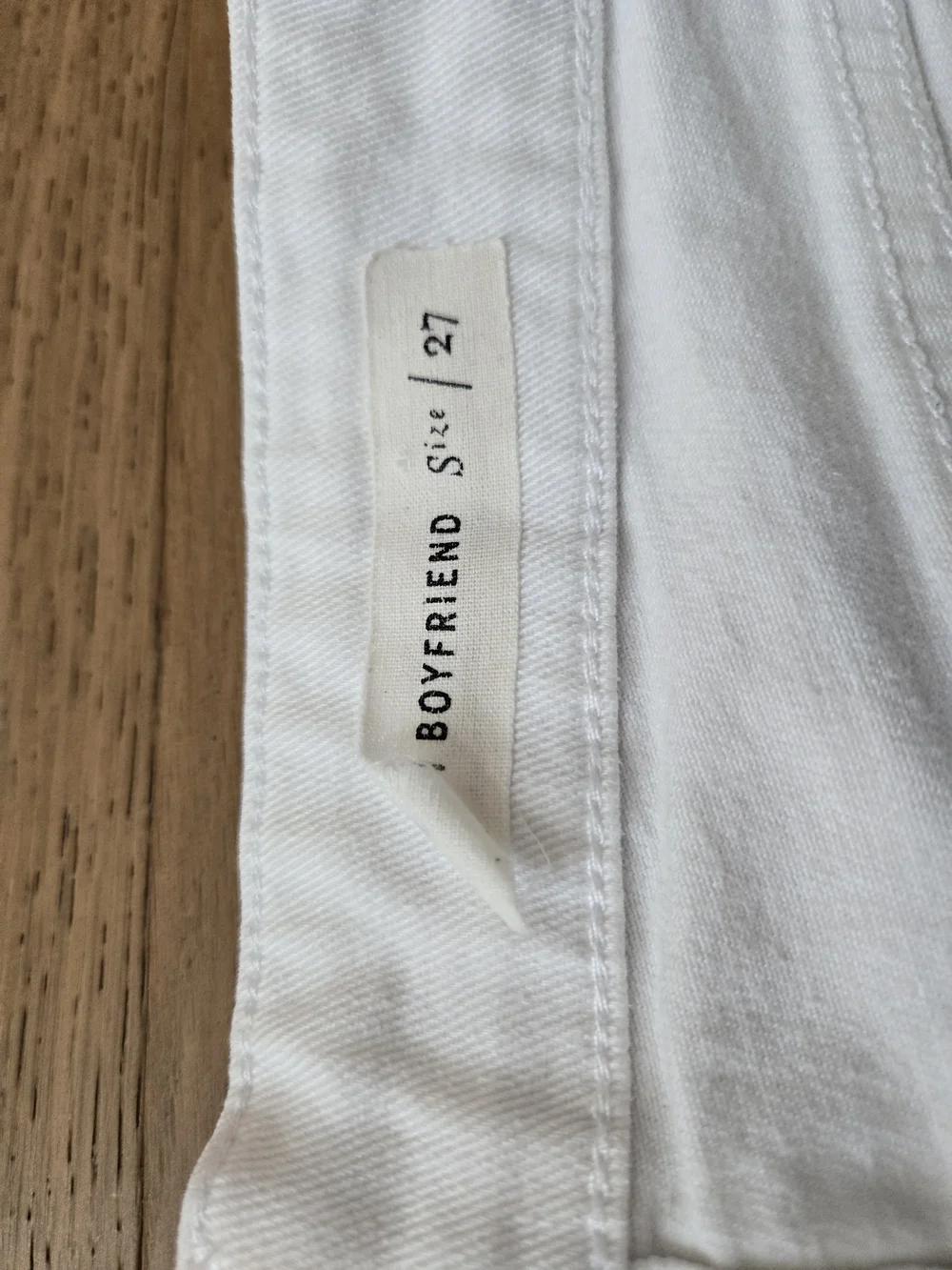 Anthropologie White Denim Jean Shorts - Picture 3 of 4